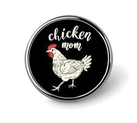 Spilla rotonda elegante con stampa Candy Land, da 1 pollice, in lega di alluminio, con trasferimento termico, spilla in metallo leggero per camicie, giacche, regali unici.