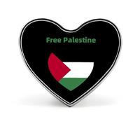 Spilla rotonda Palestina libera Pin Spilla Spilla Spilla Pin Tie Suit Dress Accessori Matrimonio Compleanno per Uomo Donna