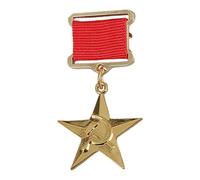 Spilla Russa | Spilla Comunista,Spilla Vintage Falce Martello e Stella per Giacca Zaino Cappotto Decorazione Party Uomo Donna