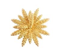 Spilla simbolica dell'orecchio di grano, spilla del raccolto d'oro, accessorio di moda per eventi aziendali e feste serali, elegante spilla di grano
