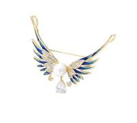 Spilla smaltata a forma di ala di angelo per donne, abbigliamento, cappotto, gioielli, accessori regalo, 1.0*1.0*1.0