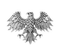 Spilla smaltata a forma di aquila patriottica, gioiello in lega con chiusura di sicurezza sicura, accessorio per la festa dei veterani, il 4 luglio, le celebrazioni del giorno dell'indipendenza, l'uso