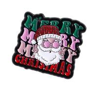 Spilla smaltata a forma di Babbo Natale, per feste, decorazione e celebrazione, regali di Natale per gli amici, Misura unica, come descritto