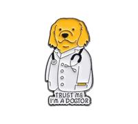 Spilla smaltata a forma di gatto in lega artigianale per donne, accessori alla moda, regalo unico, gioielli vintage con gatti, Misura unica, come descritto