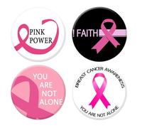 Spilla smaltata a forma di nastro rosa per la sensibilizzazione sul cancro al seno, accessorio da donna, regalo per il cancro al seno, dottore, infermiera, aiuto per donne, ringraziamento, dottore