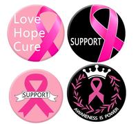 Spilla smaltata a forma di nastro rosa per la sensibilizzazione sul cancro al seno, accessorio da donna, regalo per il cancro al seno, dottore, infermiera, aiuto per donne, ringraziamento, dottore