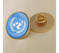 Spilla Smaltata Bandiera Delle Nazioni Unite Delle Nazioni Unite,Spilla Smaltata Fiore Nazionale,Distintivo Zaino Abbigliamento Accessori Regalo Gioielli,Distintivi Bavero Fai Da Te,Spille Per Bottoni