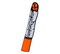 Spilla smaltata cool: spilla divertente per abbigliamento e accessori, Klein, Metallo non prezioso