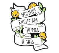 Spilla smaltata da donna: spilla femminismo per l'amore di sé, Klein, Metallo non prezioso