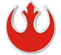 Spilla smaltata dell'Alleanza Ribelle per i fan di Star Wars, smalto, senza gemme, smalto, senza pietre preziose, smaltato, Nessuna pietra preziosa