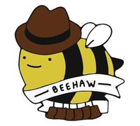 Spilla smaltata delle api: spille divertenti per insetti per giacche e zaini, Klein, Metallo non prezioso