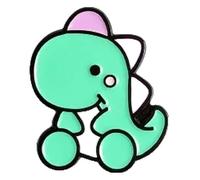 Spilla smaltata: dolce dinosauro spilla per i fan del Dino, Klein, Metallo non prezioso