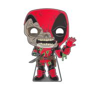 Spilla smaltata Funko Pop con supporto Marvel Comics Zombie Deadpool Glow in the