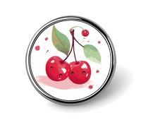 Spilla smaltata leggera da bavero, personalizzata, con scritta "Merry Christmas", alla moda, per donne, uomini, cappelli, borse, giacche, abbigliamento, gioielli, idea regalo, Circular, Alluminio