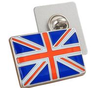 Spilla smaltata lucida Union Jack - Spilla in metallo per British Pride - Distintivi del Regno Unito