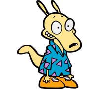 Spilla smaltata Modern Life Rocko di Nikelodeons Ikon Rocko di alta collezione