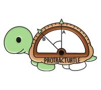 Spilla smaltata: molecola chimica, provetta, cervello, siringa | spilla, Klein, Metallo non prezioso