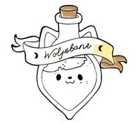 Spilla smaltata: molecola chimica, provetta, cervello, siringa | spilla, Klein, Metallo non prezioso