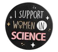 Spilla smaltata: molecola chimica, provetta, cervello, siringa | spilla, Klein, Metallo non prezioso