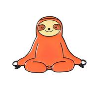 Spilla spille spille spille per artigianato carino divertente bradipo smalto pin pigro animale koala gatto distintivo risvolto zaino distintivo cartone animato gioielli regalo per ragazza pin sciarpa
