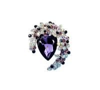 Spilla, Spille vintage alla moda con luna e goccia d'acqua for donna(D)