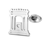 Spilla Tempio Ebraico Spilla Gerusalemme Secondo Tempio Giudaica Distintivo per Donne Uomini Simbolo Ebraico Israele Hanukkah Regalo Religioso per Cappello Abiti Sciarpa Borsa Zaino