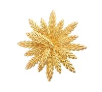 Spilla ucraina con orecchie di grano della pace con strass decorazione per donne alla moda abbigliamento formale e abbigliamento casual frange accessorio per abito da grano