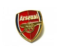 Spilla ufficiale con stemma dell'Arsenal FC (Taglia unica) (Rosso/Dorato)