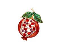 Spilla unica a forma di melograno, versatile, ornamento per petto, spilla per abiti formali e casual, spilla coreana melograno