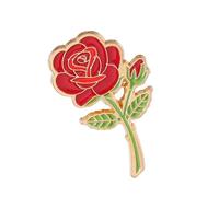 Spilla unica con petali di rosa come gioielli, elegante gioiello di rosa per occasioni formali e amanti dei fiori giugno fiore di nascita