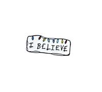 Spilla unisex Credo lettere modello Questo è un segno positivo Spilla Lettere creative Spilla semplice Pin Abiti Accessori per decorazioni, 2# Utile e praticoUtile e attraente.