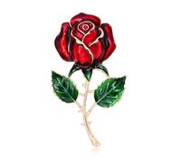 Spilla versatile a forma di rosa, perfetta per abbinare vari abiti, borse e sciarpe, per migliorare gli stili individuali in ogni occasione