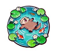 Spilla versatile da laghetto per uomini e donne in lega, perfetta per l'uso quotidiano, feste e regali, spilla sicura con chiusura sicura, Misura unica, come descritto