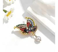 Spilla vintage a forma di scoiattolo, con strass, gioiello a forma di animale, smaltato, per lo styling del cappotto