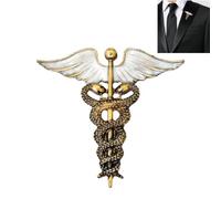 Spilla vintage a forma di serpente alato, per uomini e donne, spilla gotica a forma di animale con chiusura di sicurezza, accessorio per cravatta in stile punk