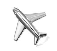 Spilla vintage carina a forma di aeroplano, smaltata, spilla per aerei del fumetto, spilla da donna e da uomo, per zaini, vestiti, bottoni, distintivo, Medio, Plastica