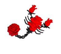 Spilla vintage con scorpioni e rose in lega con goccia d ' olio Art Design Spilla da bavero Accessorio per donna Uomo Gioielli gotici Regalo Gioielli con scorpioni gotici