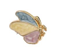 Spilla vintage ispirata all'olio gocciolante con finitura in metallo lucido e decorazioni simili a diamanti per trendsetter, elegante accessorio perla, taglia unica come descritto