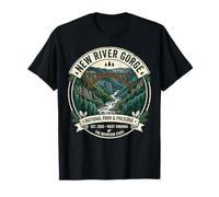 Spilla Vintage New River Gorge National Park West Virginia Maglietta