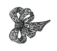 Spilla Vintage Portatile Con Bowknot Design Accessorio Da Costruzione in Lega Leggera Con Perno Per Spilla Con Da Indossare Ogni Giorno
