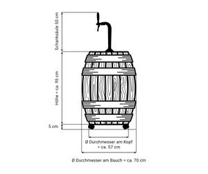 Spillatore birra BARRIQUE, dispenser birra, macchina per birra Type G