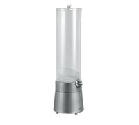 Spillatore Birra da Casa Distributore Di Bevande A Torre Da 3 Litri Con Piano Luminoso A LED For Bar For Feste Birra Analcolica(Blue,Silver)
