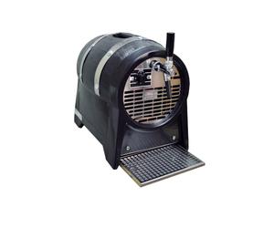 Spillatore birra, Dispenser di birra, Macchina per birra, Fusto di birra - dry beer cooler con anelli decorativi, 1 rubinetto, 60 l/ora