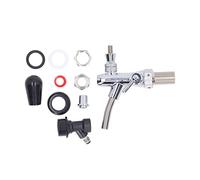 Spillatore Birra G5 / 8, Spillatrice Fusto 5 Litri in Acciaio Inox 304, Rubinetto Regolabile per Bar e Casa - Resistente e Anticorrosione, Ideale per Ristoranti e Hotel