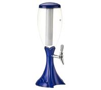 Spillatore di Birra Distributore di Bevande Beer Tower con Rubinetto for Ghiaccio, 3 L/100 Oz Dispenser Bevande(Blue)