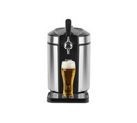 BW1880 Spillatrice Birra Compatibile con Tutti i Fusti di Birra Universali da 5L Temperatura Regolabile, Nero / Grigio