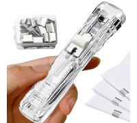 Spillatrice a mano, riutilizzabile, portatile, organizer per documenti, da scrivania, accessorio compatto per cancelleria