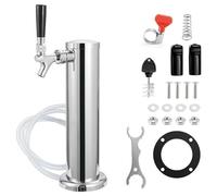 Spillatrice Birra Torre della Birra, Dispenser a Kegerator for alla Spina, Colonna for Lucida da 3 '' for Casa con Strumenti for Chiavi for Tubi per Bar(Size 1)