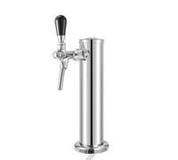 Spillatrice Birra Torre della birra, distributore di Kegerator a rubinetto singolo, erogazione alla spina a colonna da 3 pollici, con kit installazione completo per Bar