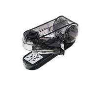 Spillatrice Cucitrice trasparente | Cucitrice lunga potente multifunzionale rotante a 360 gradi for uso in ufficio(Black)